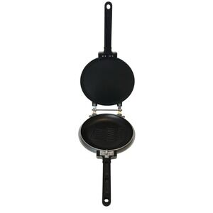 Vintage Range Rider Flip It Pancake Maker‎ for Stove Top US Flag Imprint